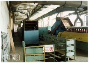 1993. Linia produkcji do przerobu słomy lnianej w Cellinenie